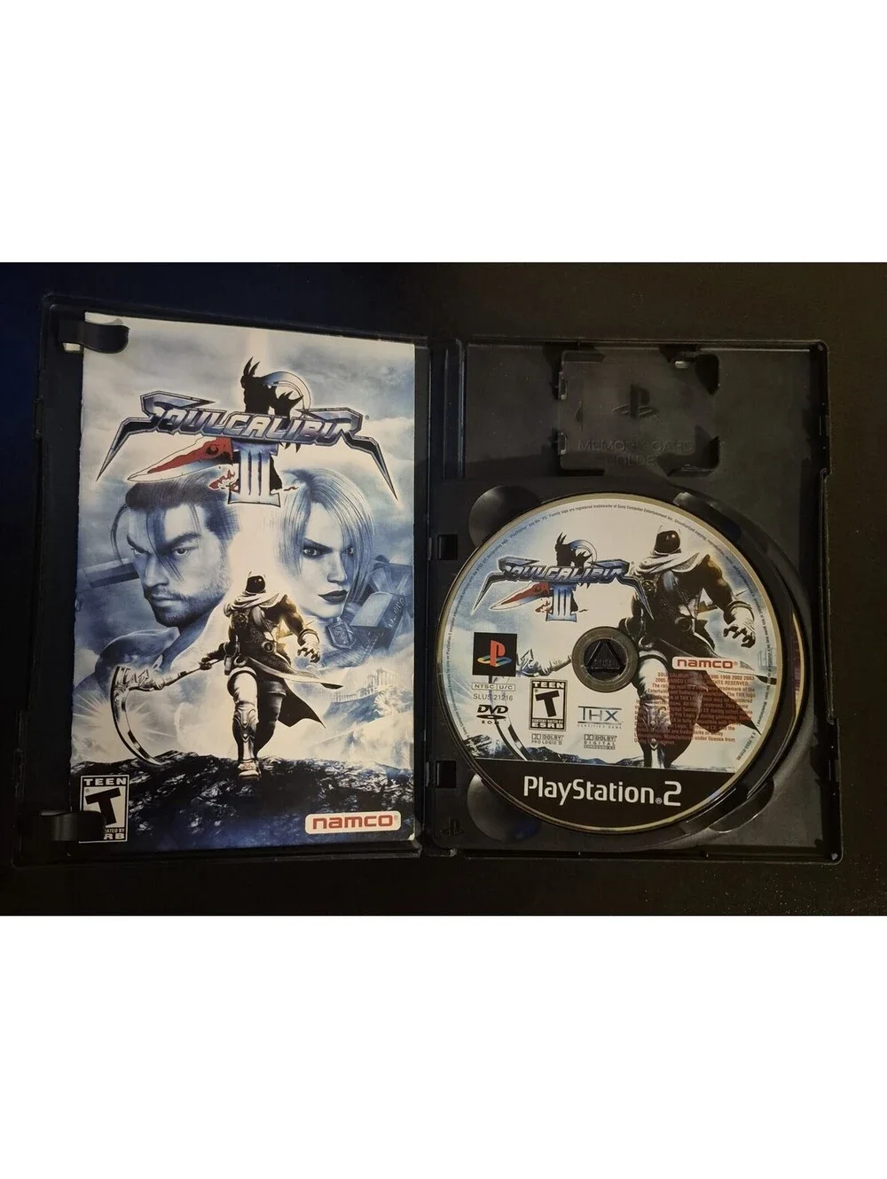 Soul Calibur 3 III PS2 CIB W/ Manual + Demo Disc - PlayStation 2